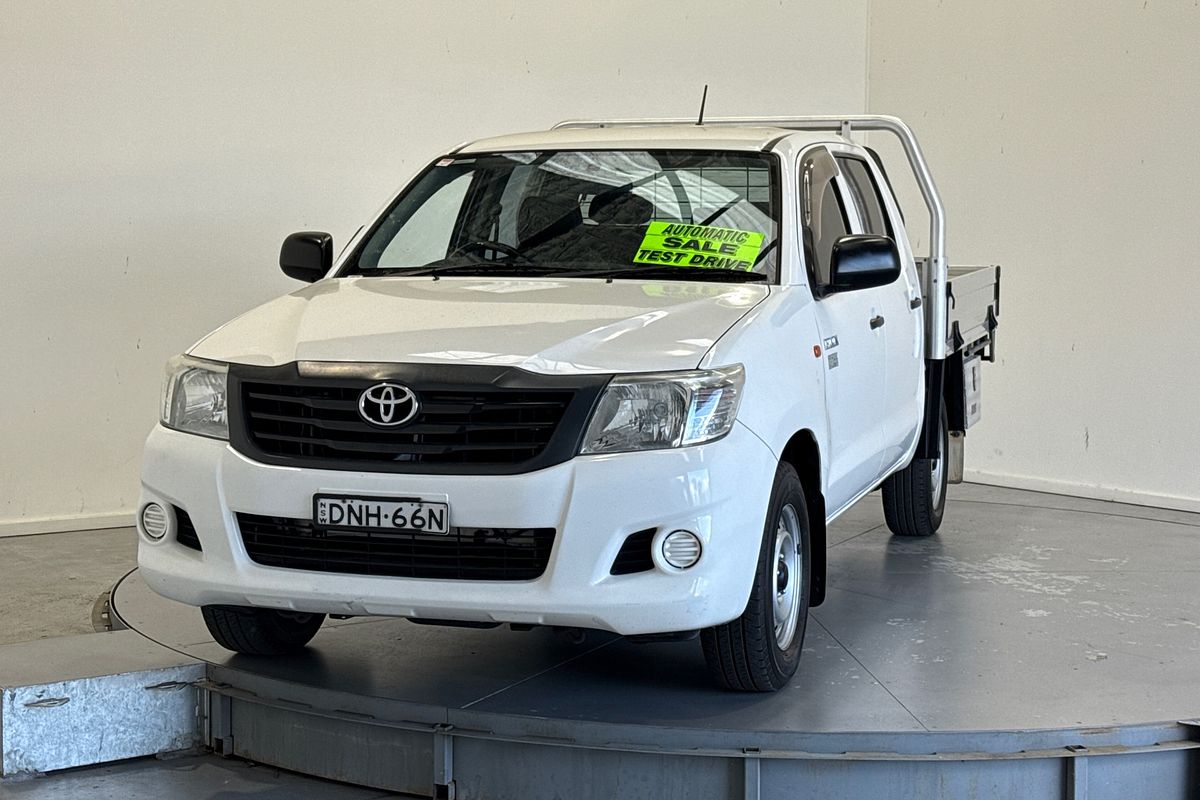 2015 Toyota Hilux WORKMATE TGN16R MY14 REAR WHEEL DRIVE