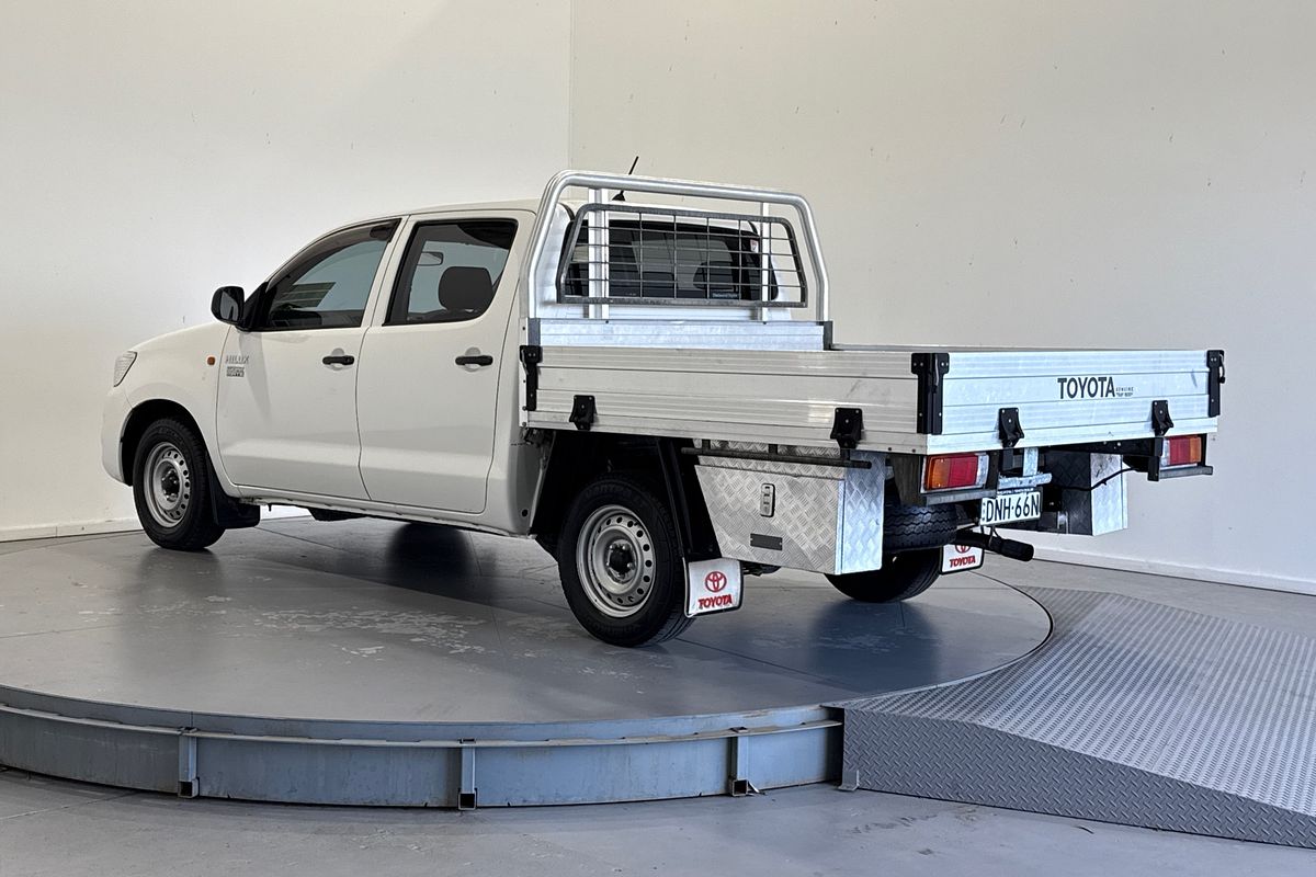 2015 Toyota Hilux WORKMATE TGN16R MY14 REAR WHEEL DRIVE