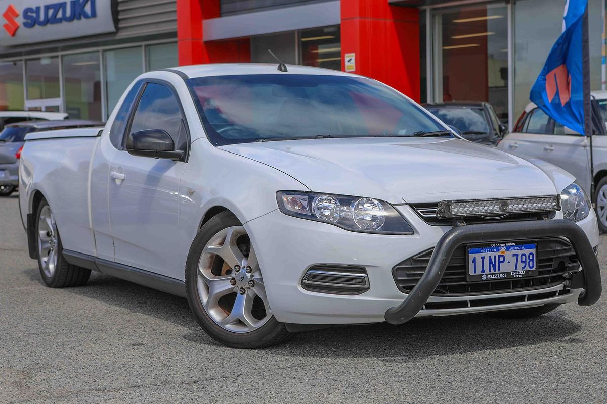 2012 Ford Falcon Ute EcoLPi FG MkII Rear Wheel Drive