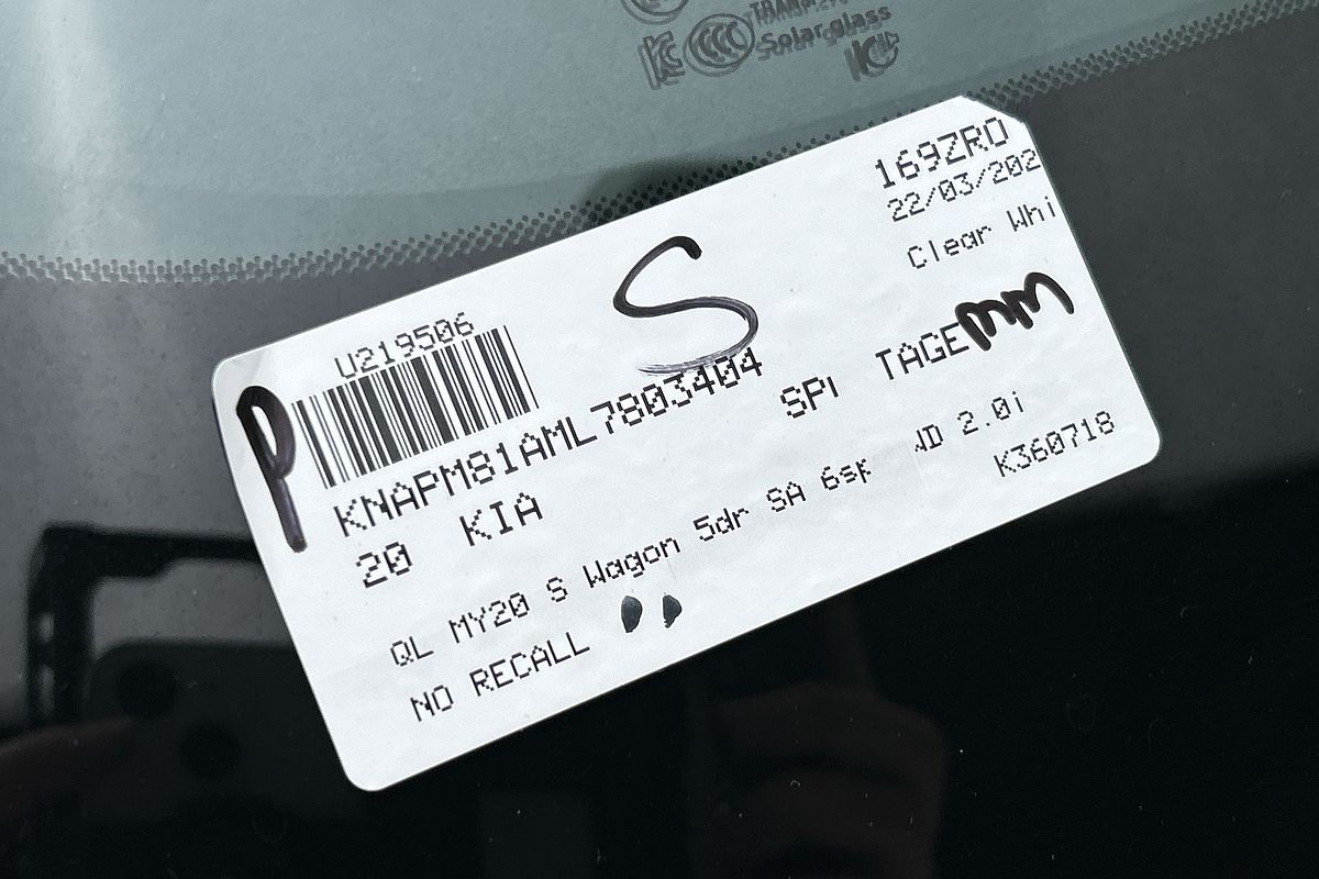 2020 Kia Sportage S QL