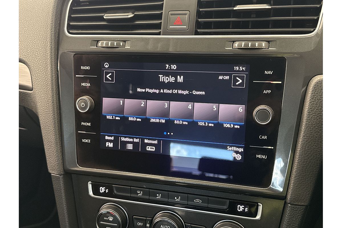 2017 Volkswagen Golf 110TSI Comfortline 7.5