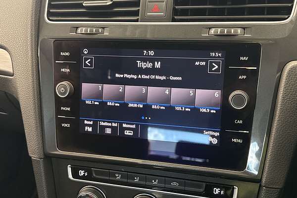 2017 Volkswagen Golf 110TSI Comfortline 7.5