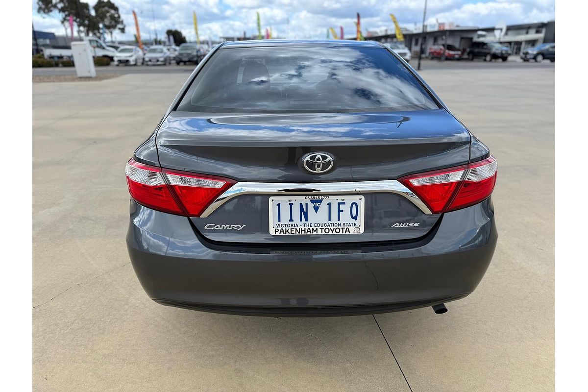 2016 Toyota Camry Altise ASV50R