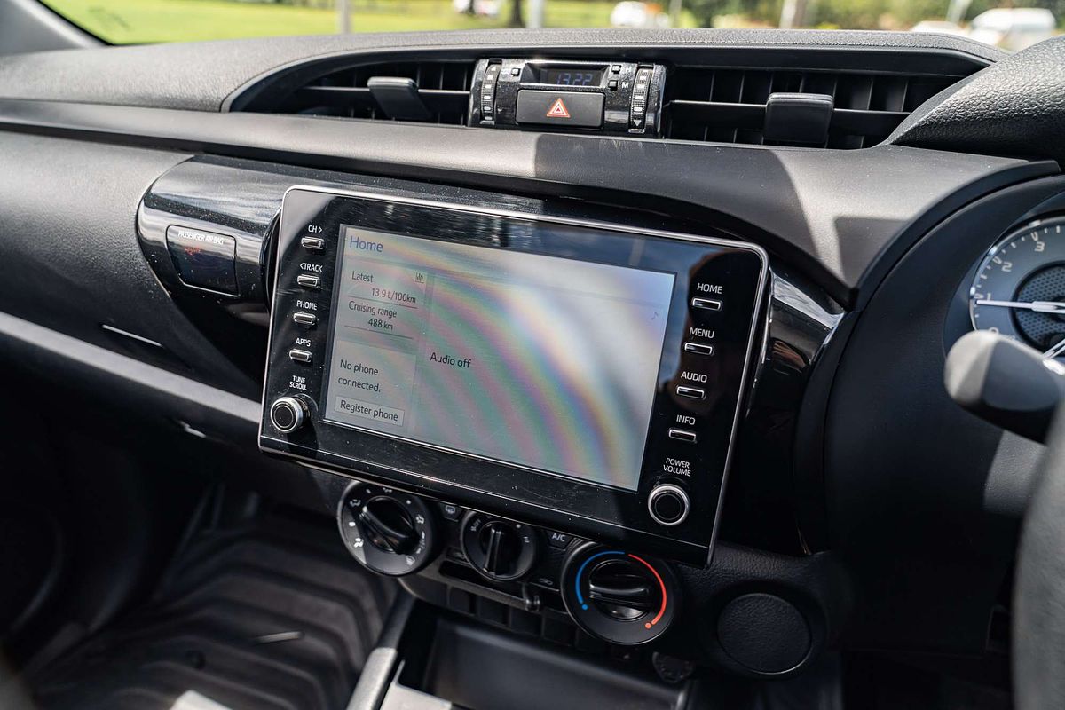 2020 Toyota Hilux Workmate TGN121R Rear Wheel Drive