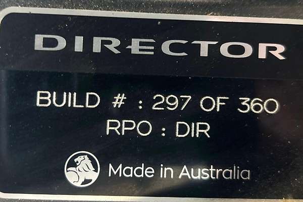 2017 Holden Calais Director VF Series II