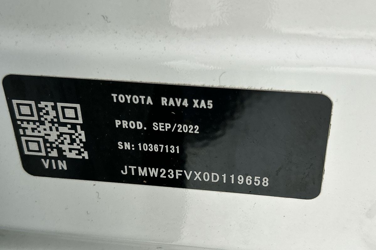 2022 Toyota RAV4 GXL AXAH52R