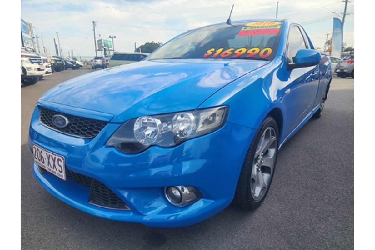 2010 Ford Falcon Ute XR6 50th Anniversary FG Rear Wheel Drive