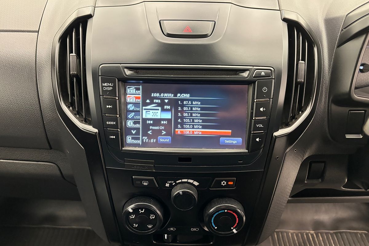 2019 Isuzu D-MAX SX High Ride Rear Wheel Drive