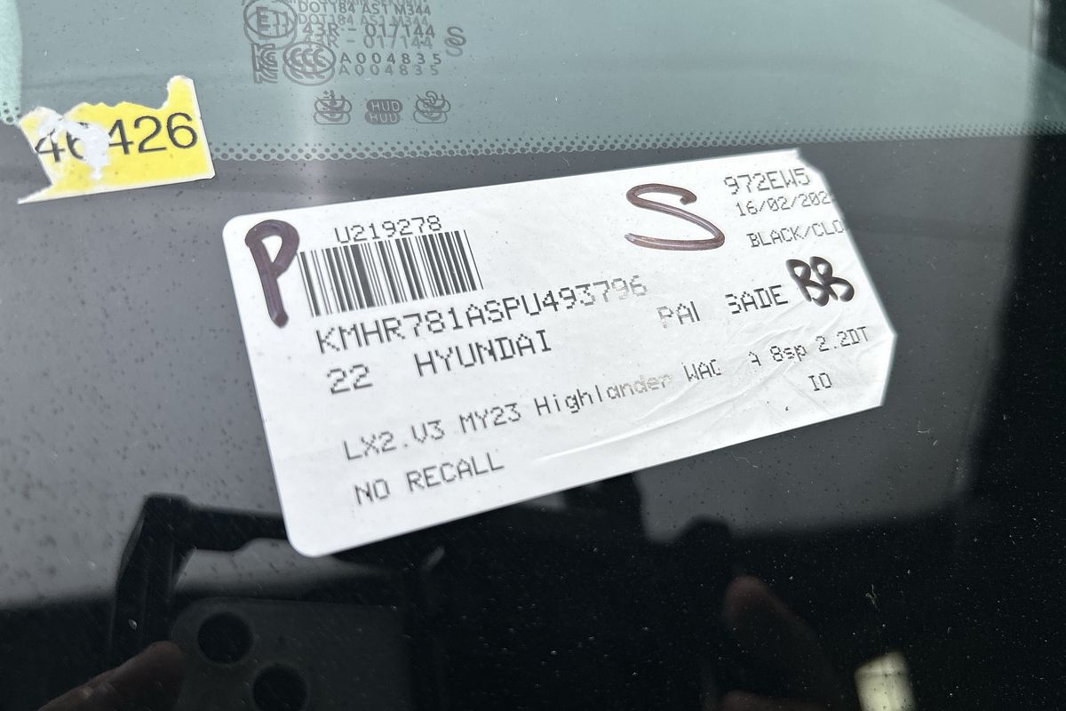 2022 Hyundai Palisade Highlander LX2.V3