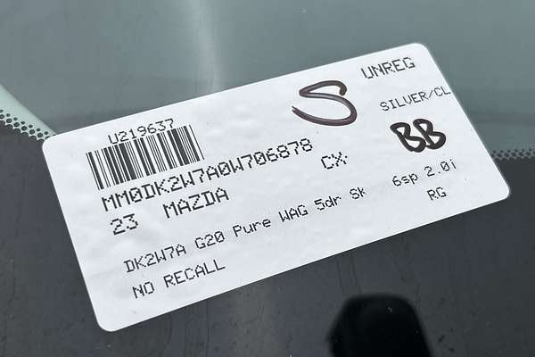 2023 Mazda CX-3 G20 Pure DK