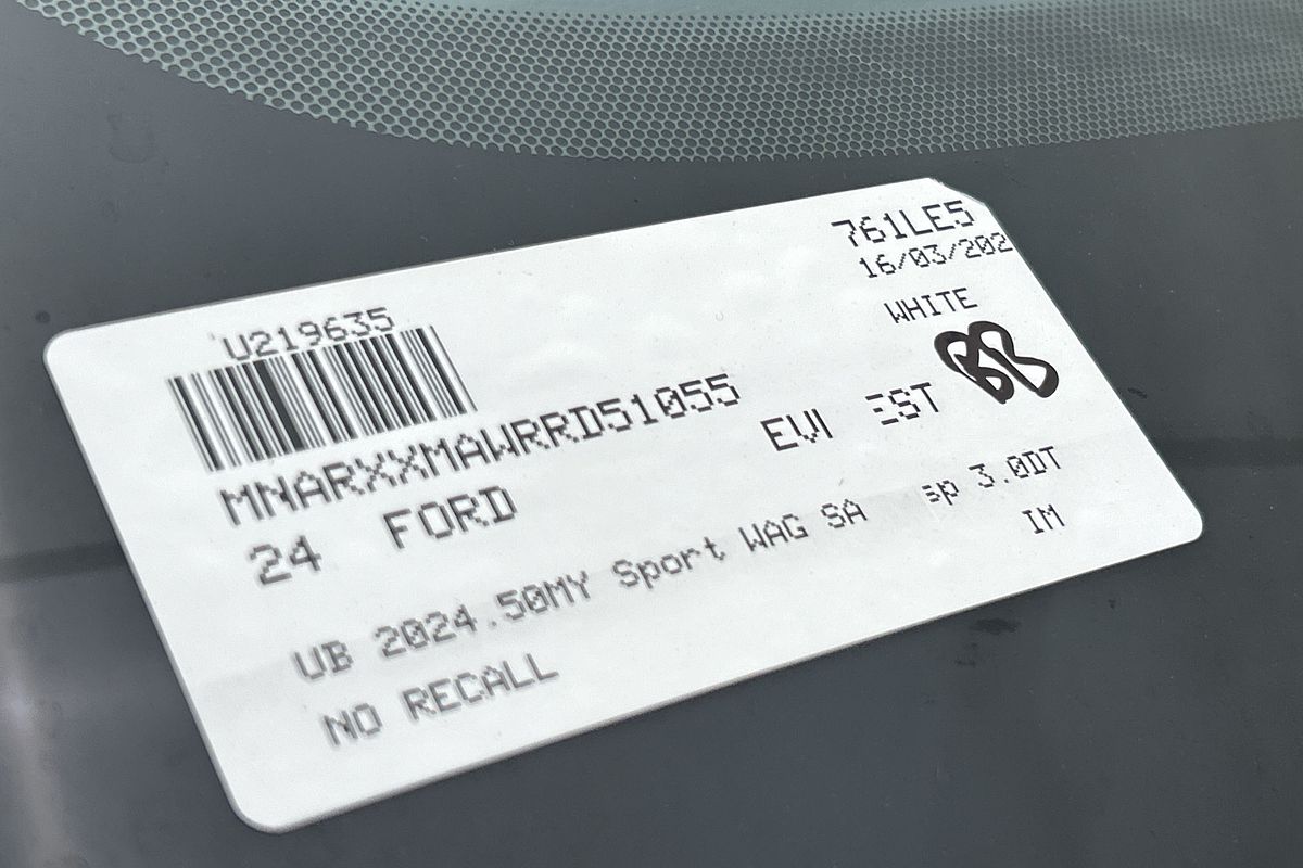 2024 Ford Everest Sport 2.0L