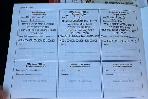 2018 Mitsubishi Triton Blackline MQ 4X4