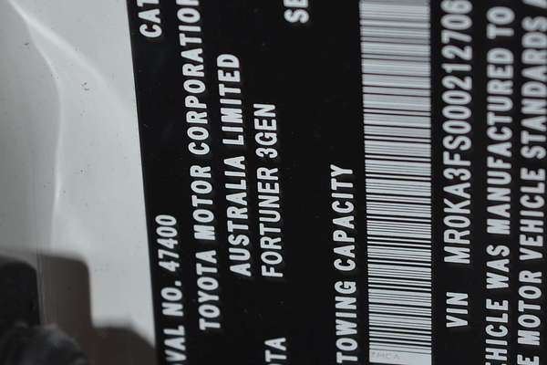 2020 Toyota Fortuner GXL GUN156R