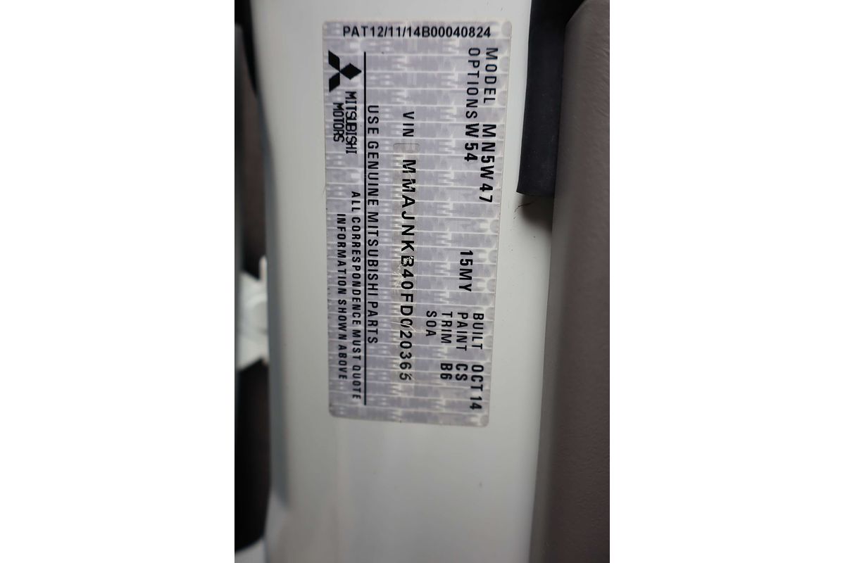 2015 Mitsubishi Triton GLX MN 4X4