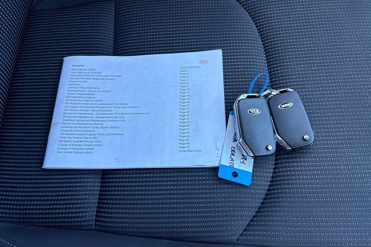 2020 Kia Cerato S BD