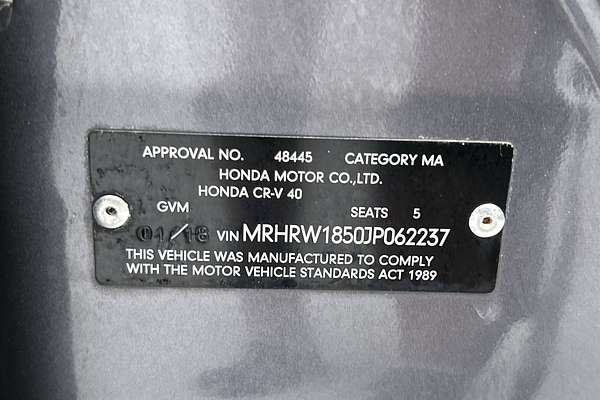 2017 Honda CR-V VTi-S RW