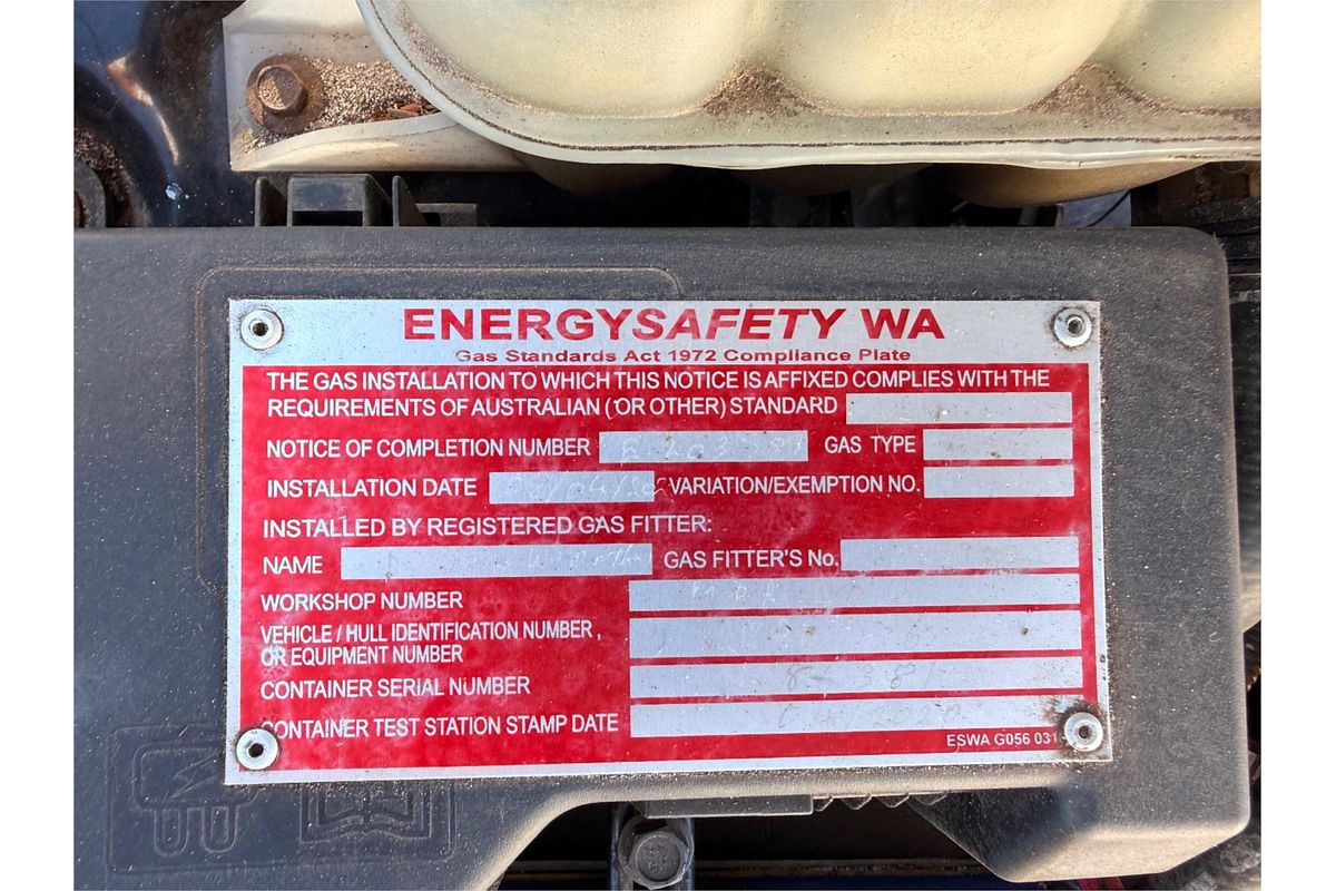 2010 Ford Falcon Ute FG Rear Wheel Drive