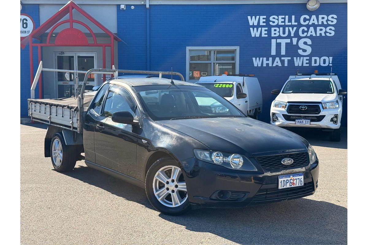 2010 Ford Falcon Ute FG Rear Wheel Drive