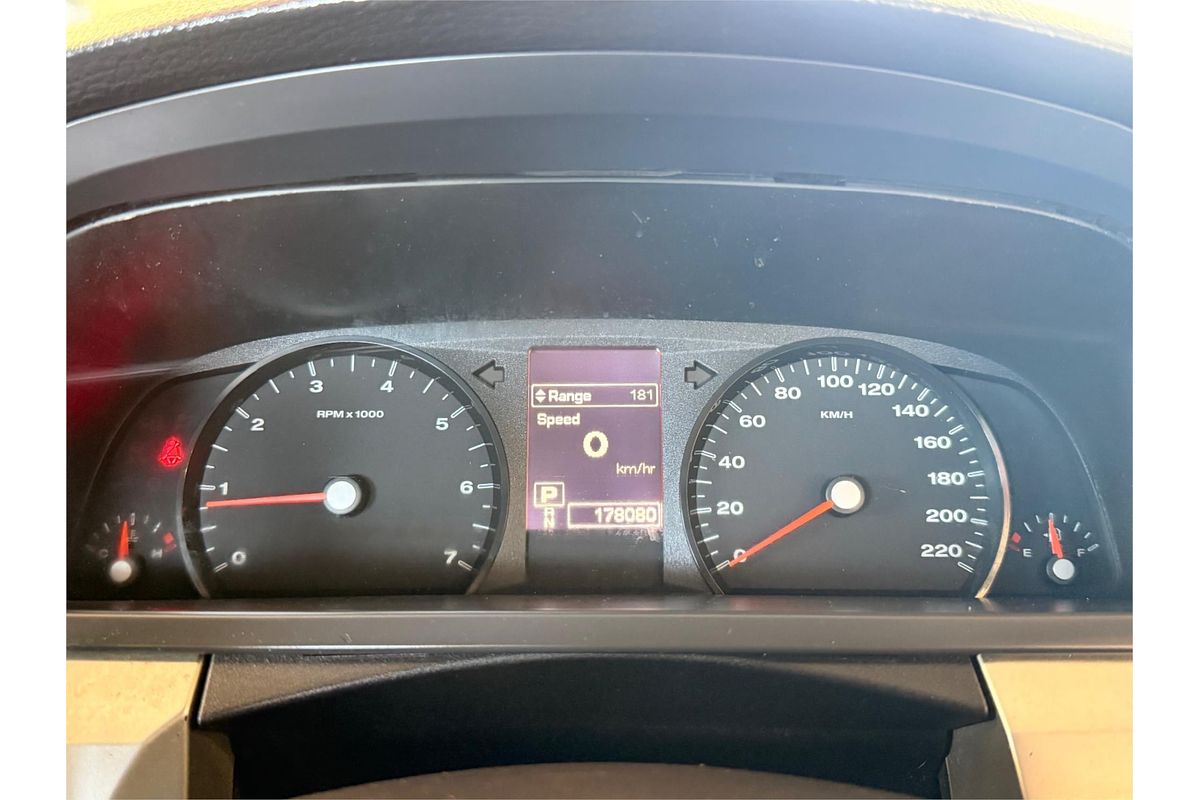 2010 Ford Falcon Ute FG Rear Wheel Drive