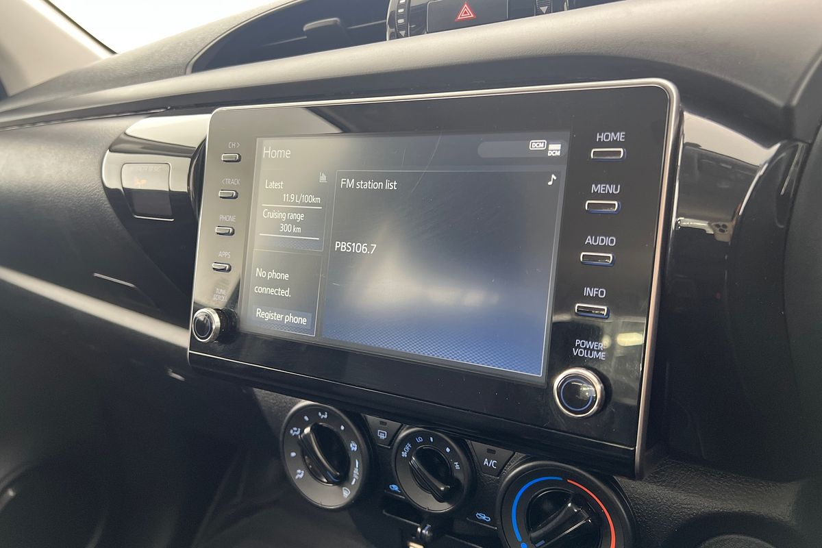 2023 Toyota Hilux Workmate TGN121R Rear Wheel Drive