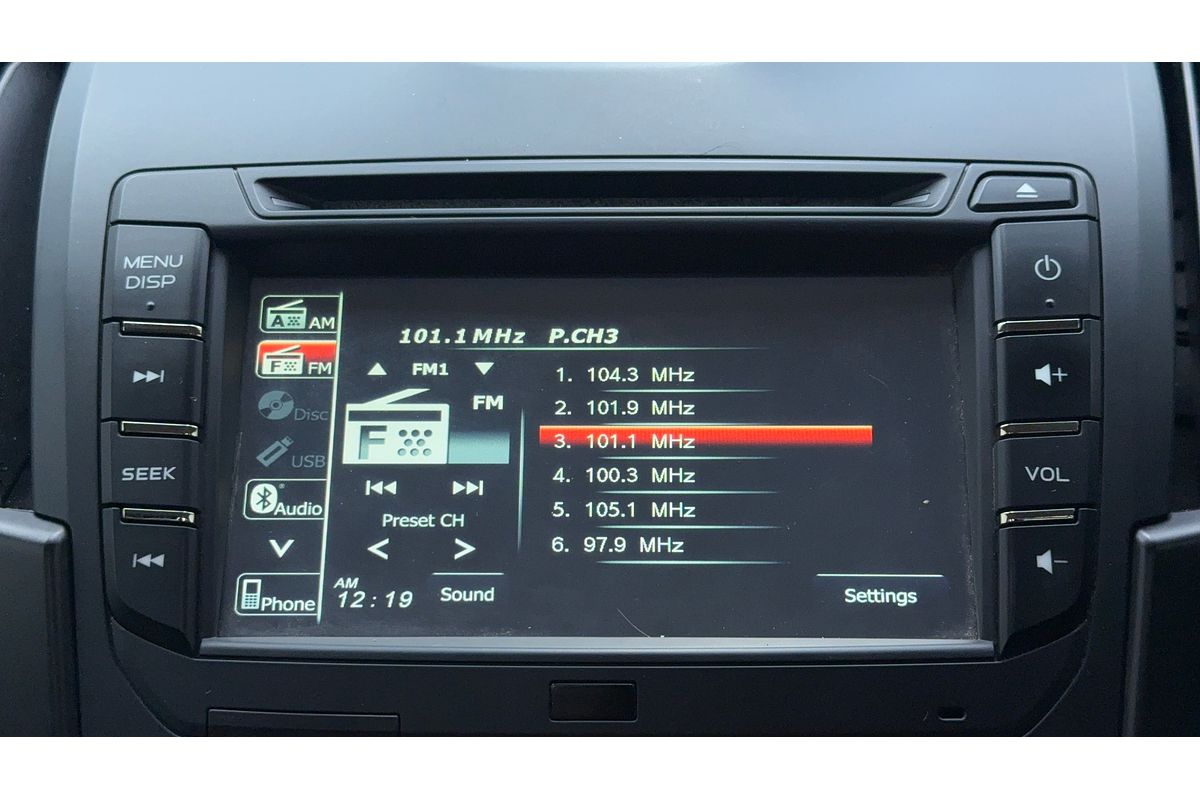 2018 Isuzu D-MAX SX High Ride Rear Wheel Drive