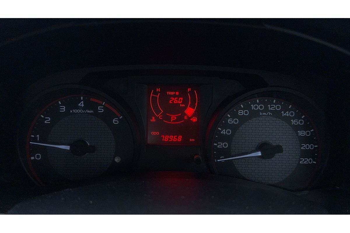 2018 Isuzu D-MAX SX High Ride Rear Wheel Drive