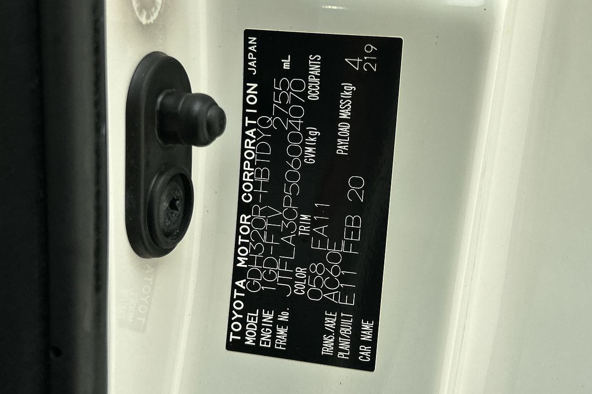 2020 Toyota Hiace GDH320R ELWB High Roof