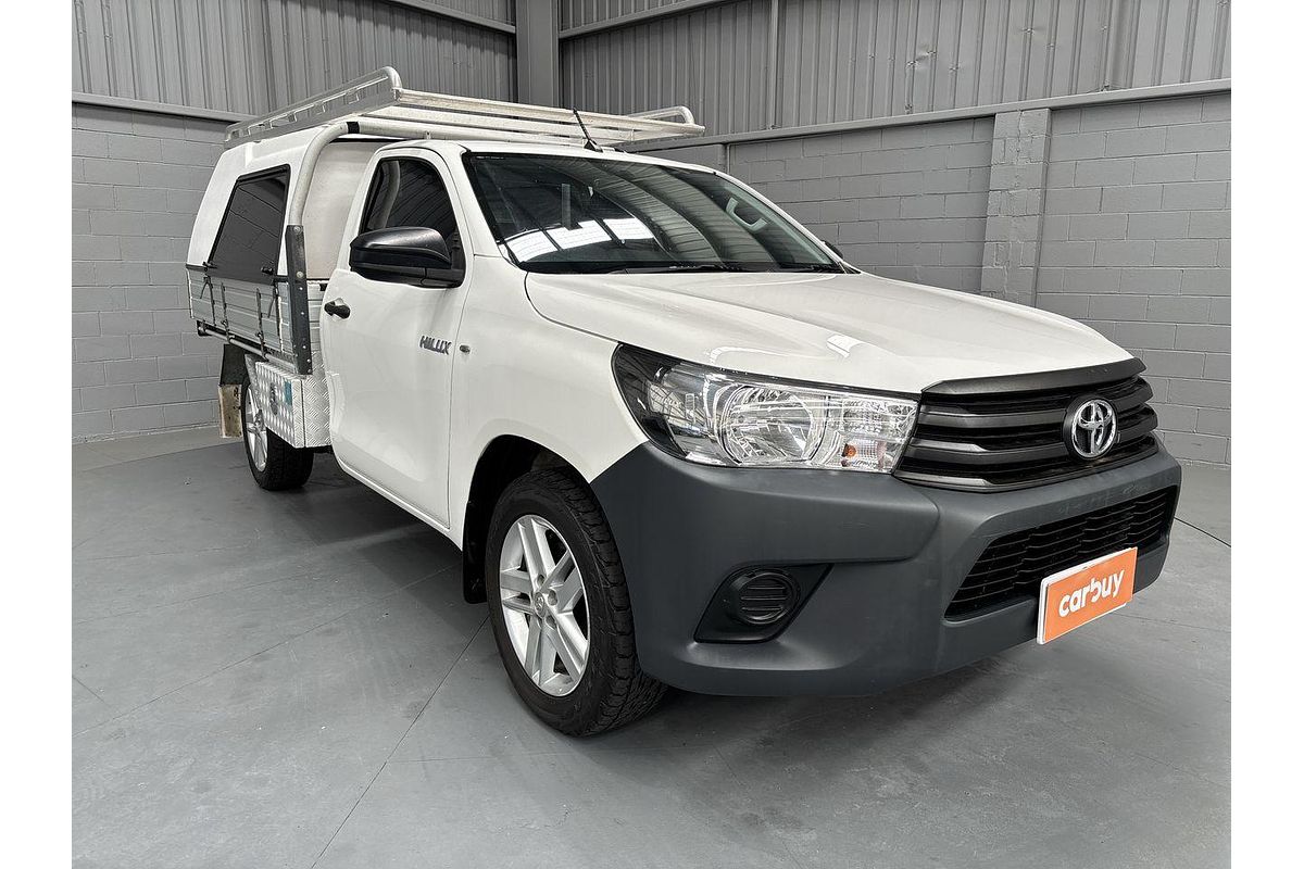 2018 Toyota Hilux Workmate GUN122R Rear Wheel Drive