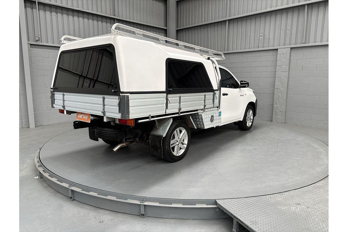 2018 Toyota Hilux Workmate GUN122R Rear Wheel Drive