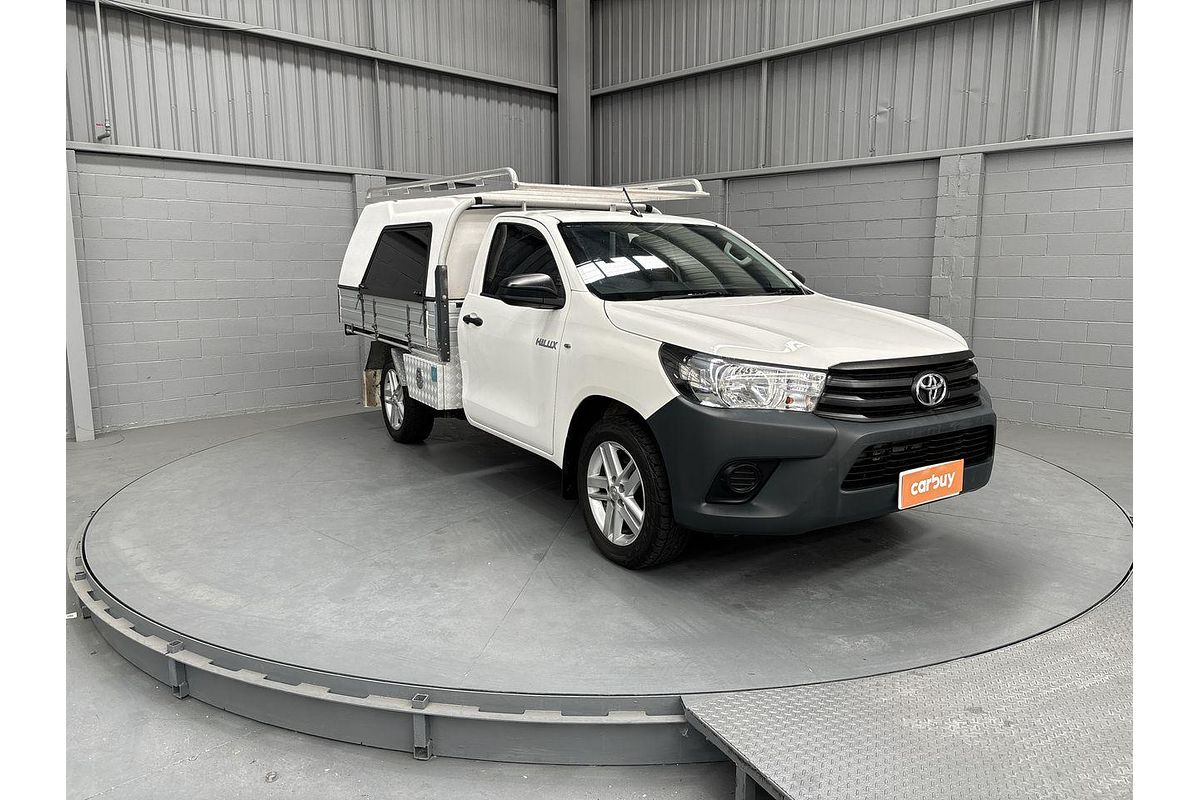 2018 Toyota Hilux Workmate GUN122R Rear Wheel Drive