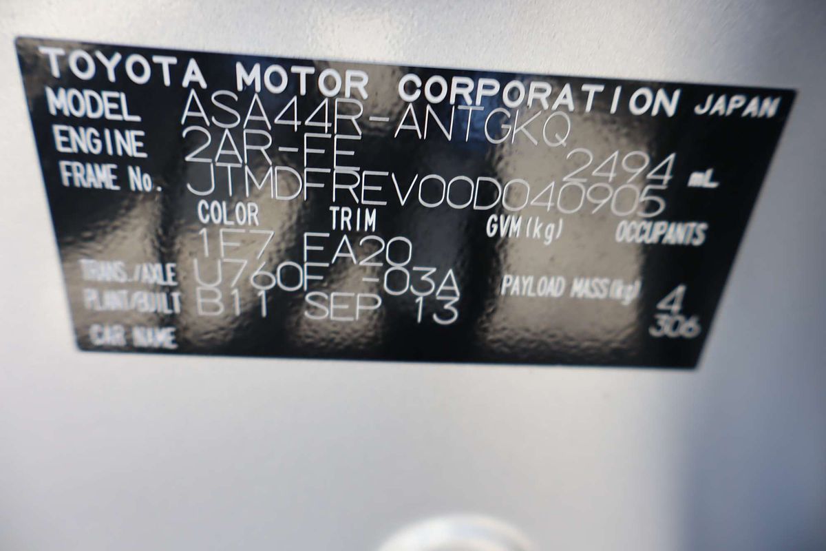 2013 Toyota RAV4 GXL ASA44R