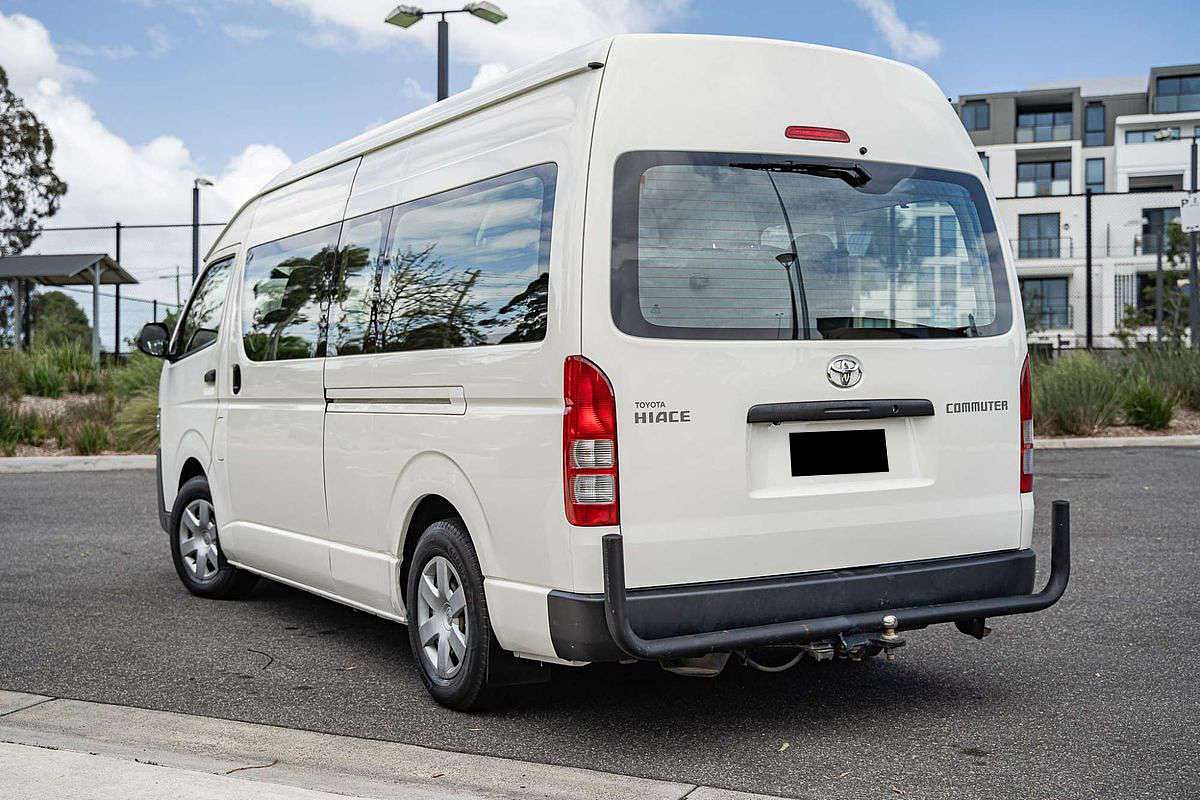 2014 Toyota Hiace Commuter TRH223R ELWB High Roof