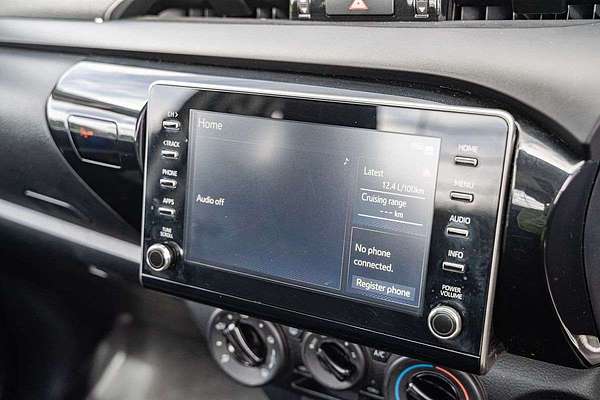 2022 Toyota Hilux Workmate TGN121R Rear Wheel Drive