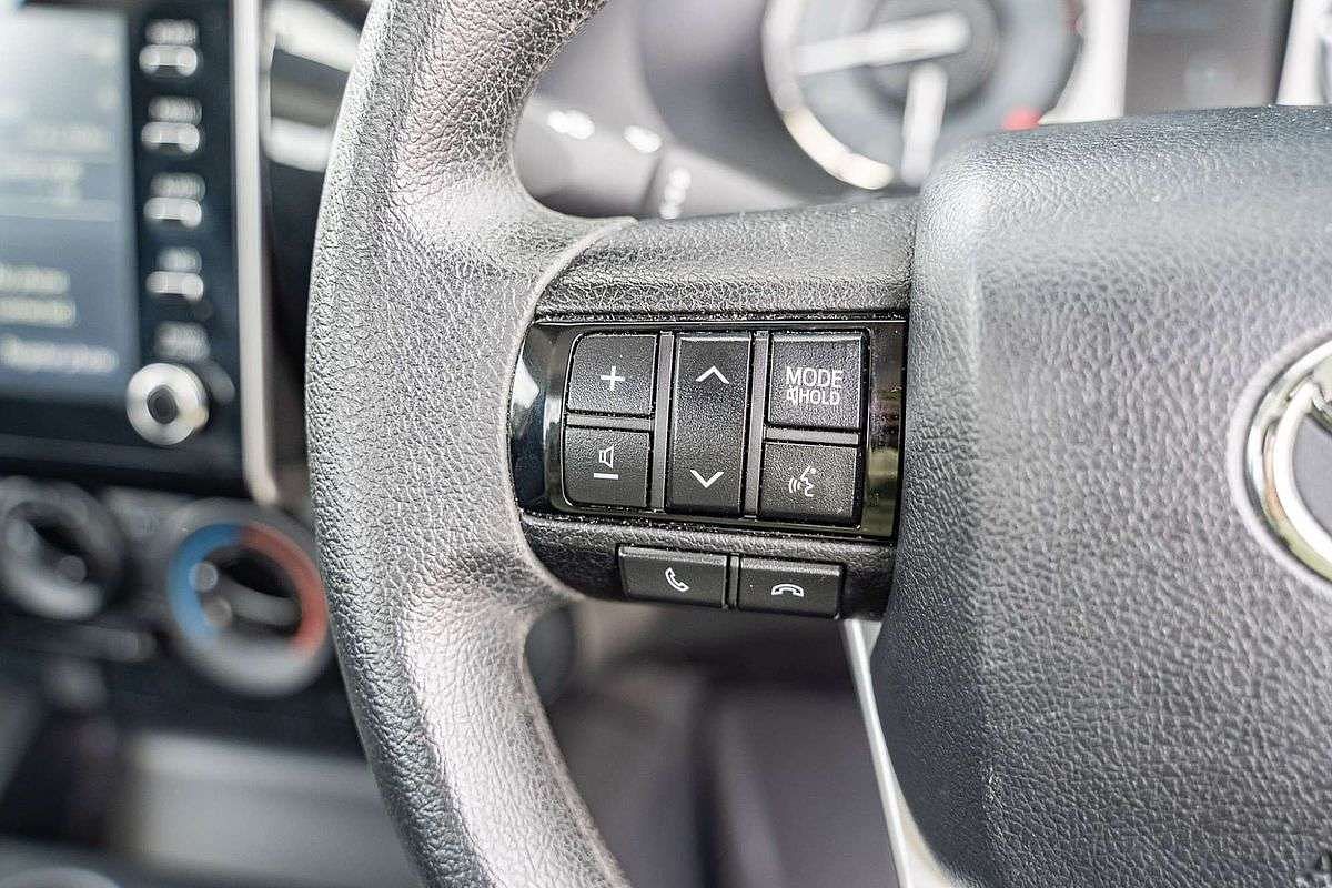 2022 Toyota Hilux Workmate TGN121R Rear Wheel Drive