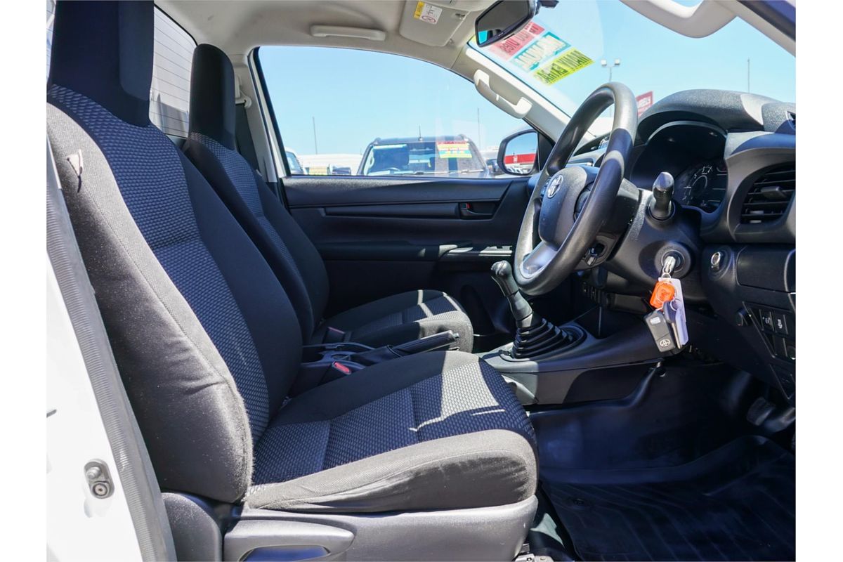 2018 Toyota Hilux Workmate GUN122R Rear Wheel Drive