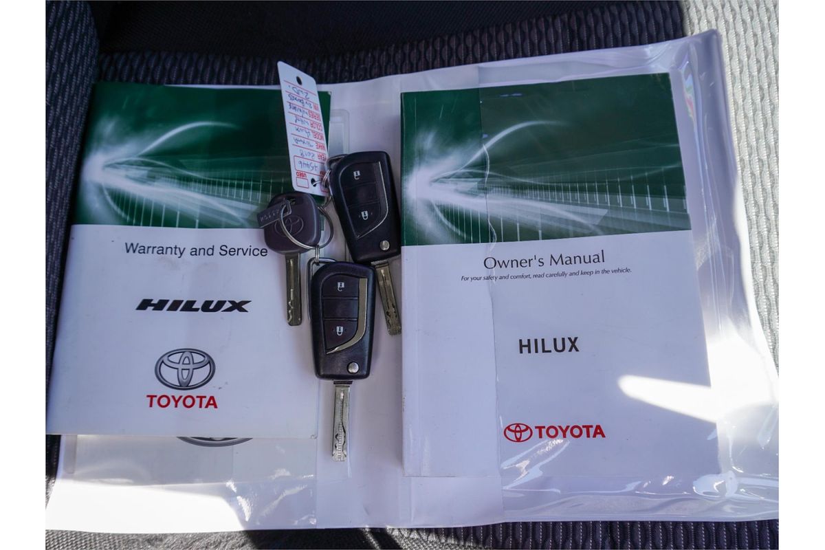 2018 Toyota Hilux Workmate GUN122R Rear Wheel Drive