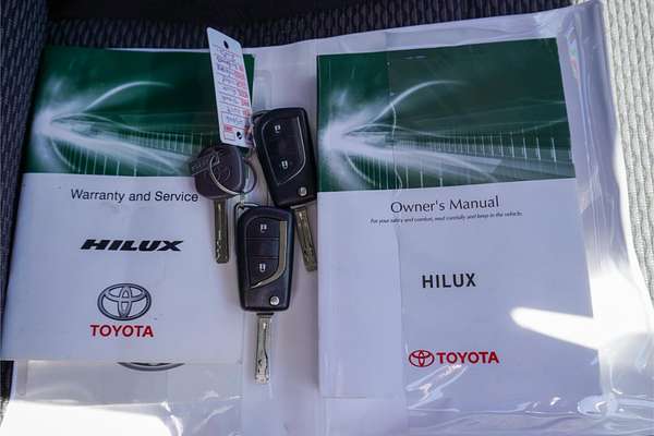 2018 Toyota Hilux Workmate GUN122R Rear Wheel Drive