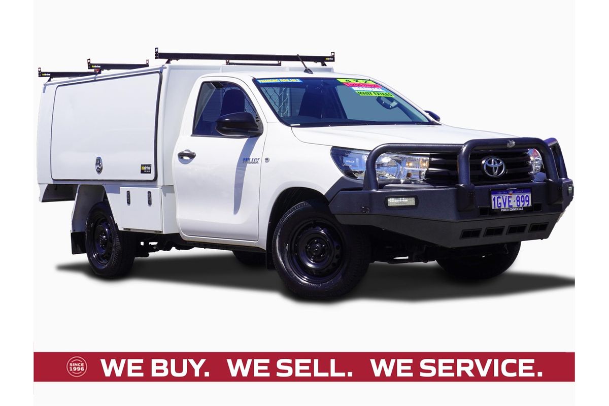 2018 Toyota Hilux Workmate GUN122R Rear Wheel Drive