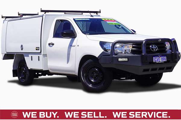 2018 Toyota Hilux Workmate GUN122R Rear Wheel Drive