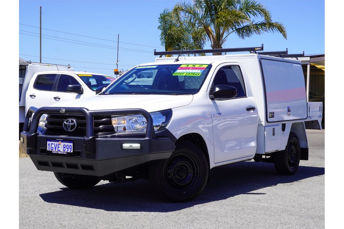 2018 Toyota Hilux Workmate GUN122R Rear Wheel Drive
