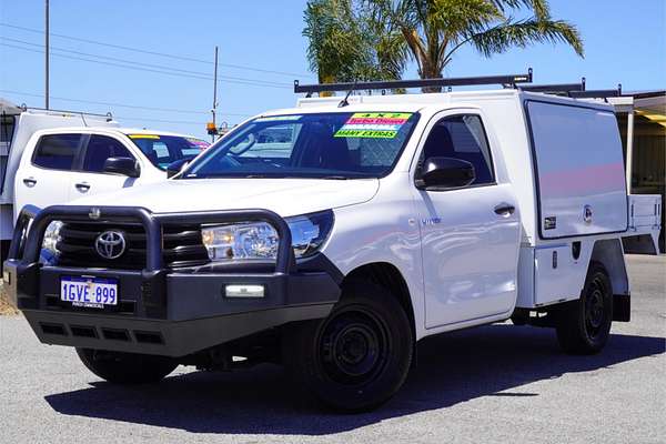 2018 Toyota Hilux Workmate GUN122R Rear Wheel Drive
