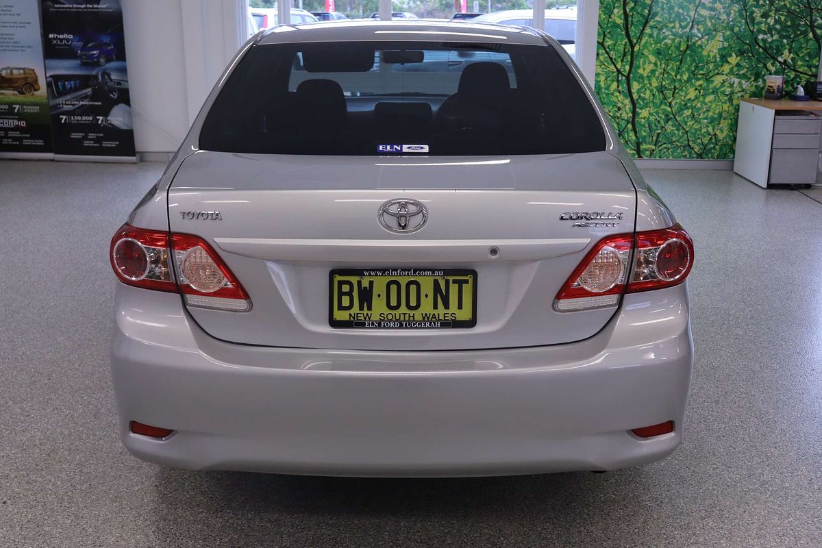 2013 Toyota Corolla Ascent ZRE152R