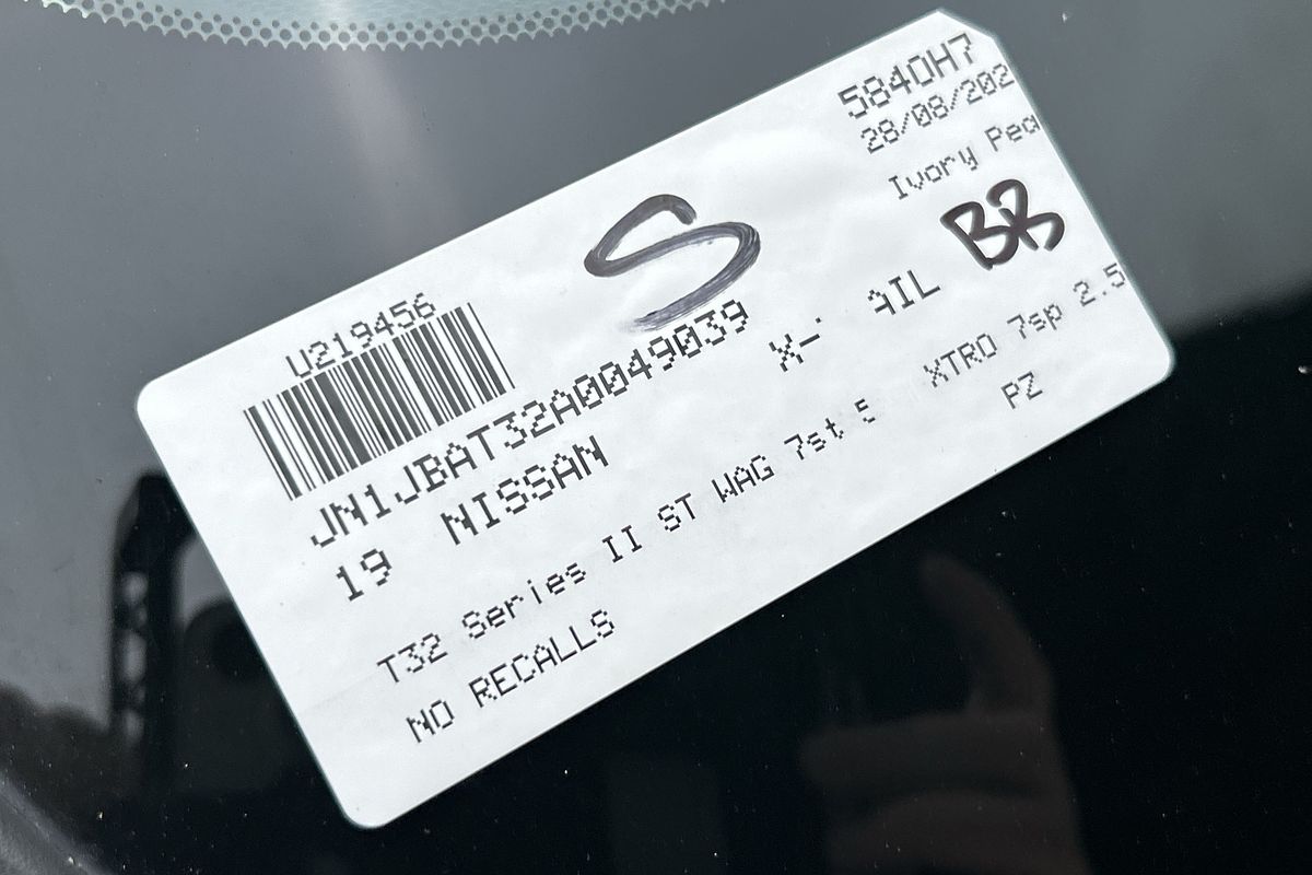 2019 Nissan X-TRAIL ST T32 Series II