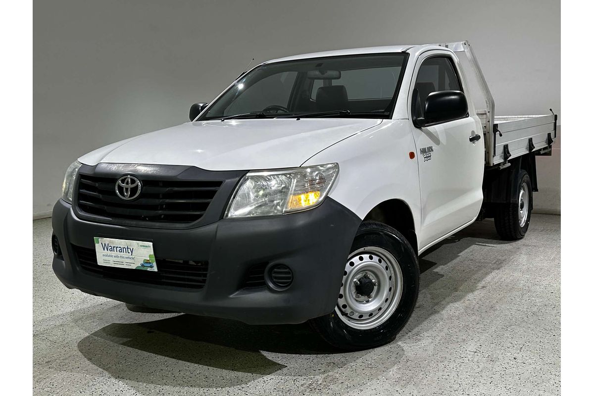 2014 Toyota Hilux Workmate TGN16R Rear Wheel Drive