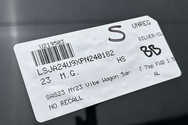 2023 MG HS Vibe SAS23