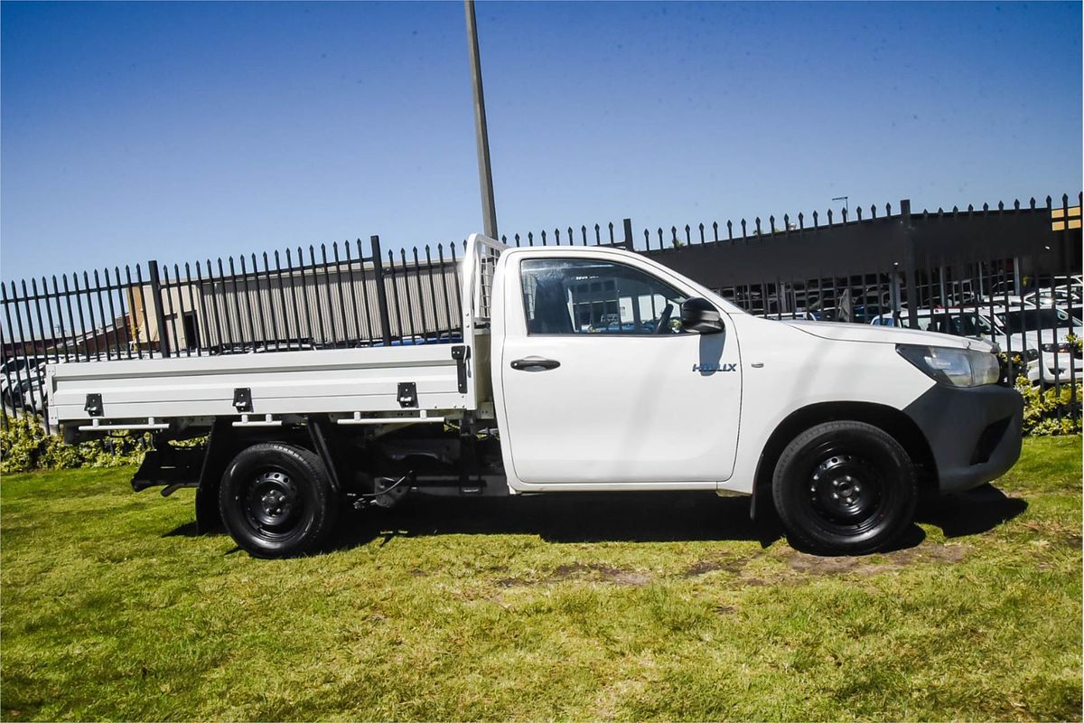 2016 Toyota Hilux Workmate TGN121R Rear Wheel Drive