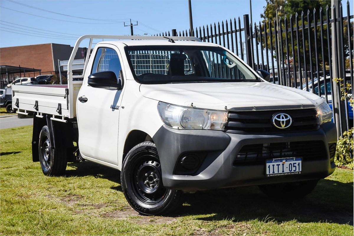 2016 Toyota Hilux Workmate TGN121R Rear Wheel Drive