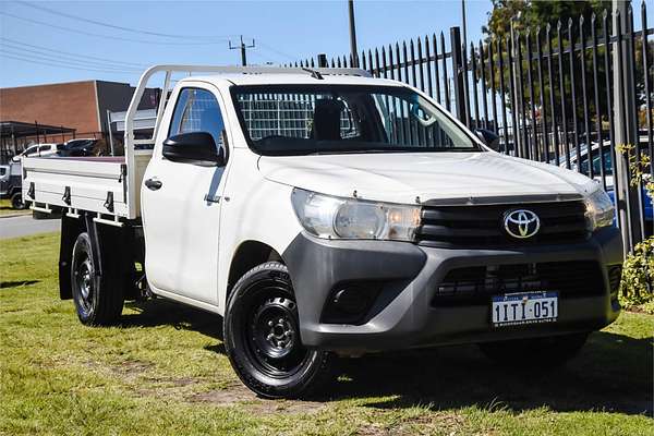 2016 Toyota Hilux Workmate TGN121R Rear Wheel Drive