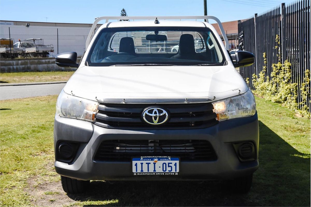 2016 Toyota Hilux Workmate TGN121R Rear Wheel Drive
