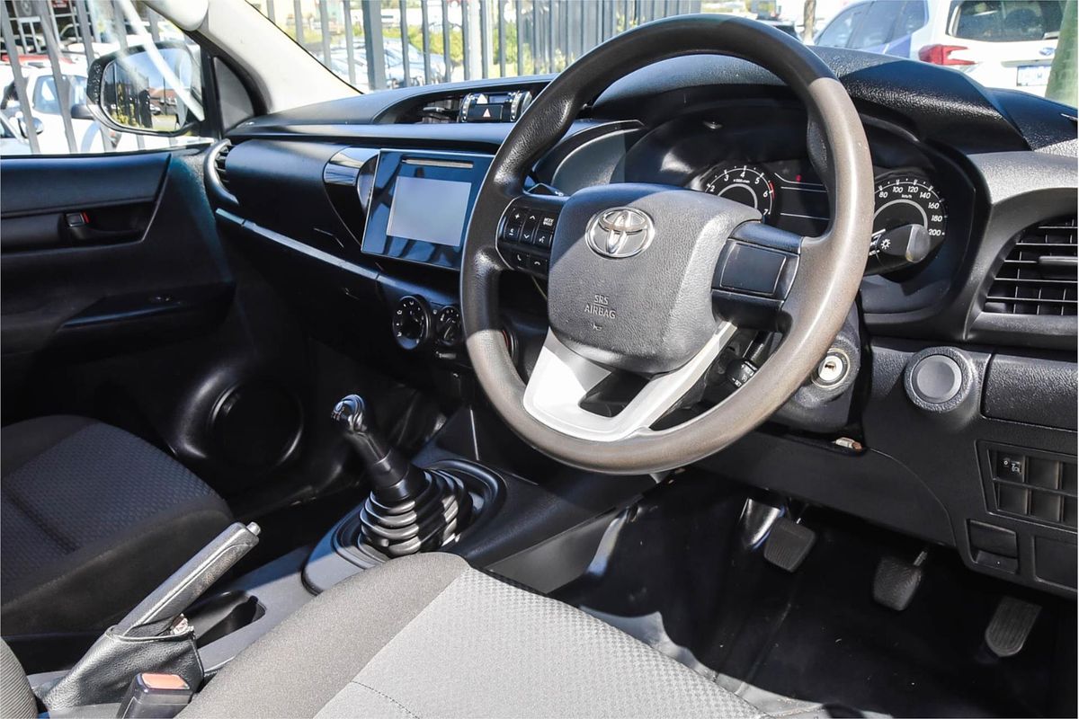 2016 Toyota Hilux Workmate TGN121R Rear Wheel Drive